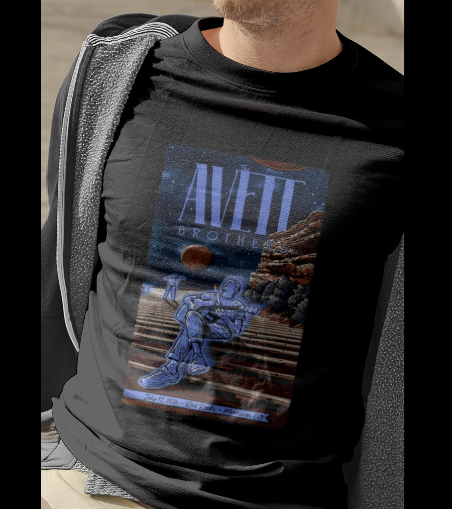 The Avett Brothers Red Rocks July 12 2026 Morrison CO Concert T-Shirt