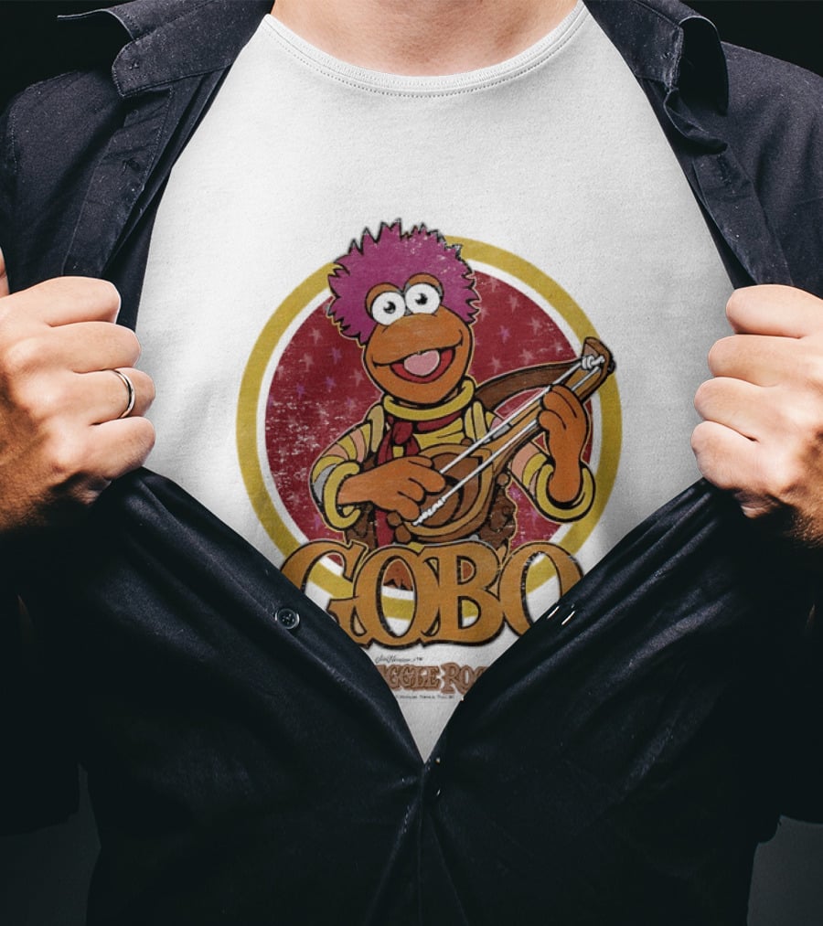 Gobo Fraggle Rock Jim Henson Muppets 80s TV Show T-Shirt