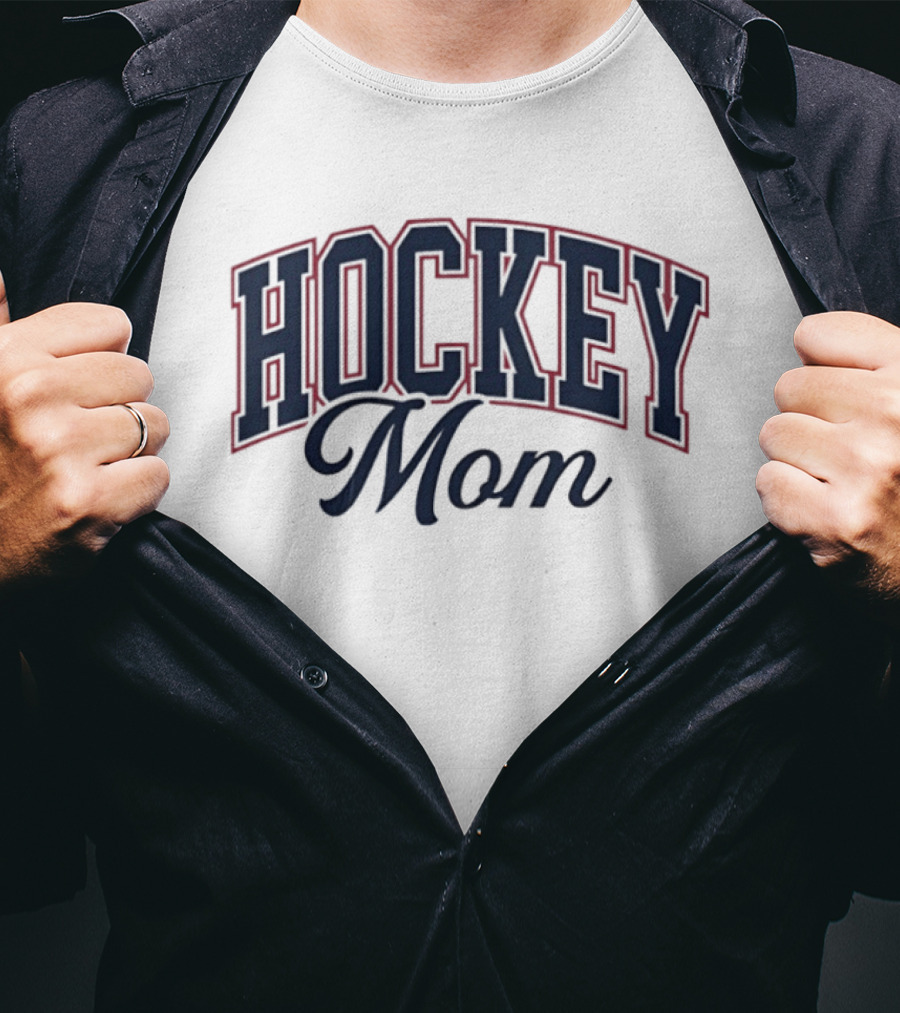 Hockey Mom 2026 Sports Fan T-Shirt