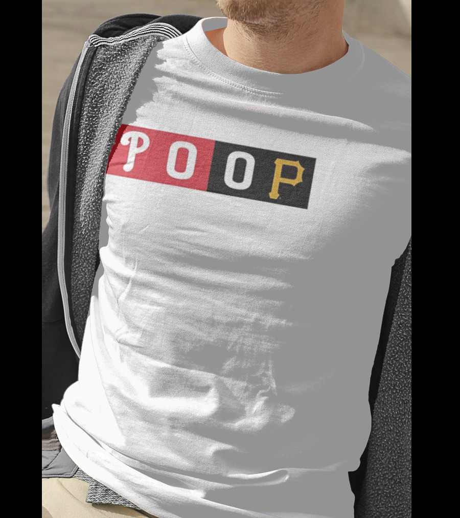 POOP Joe Roderick Pittsburgh Pirates T-Shirt