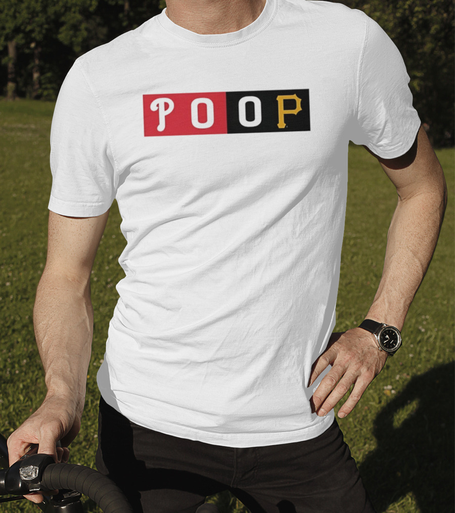 POOP Joe Roderick Pittsburgh Pirates T-Shirt