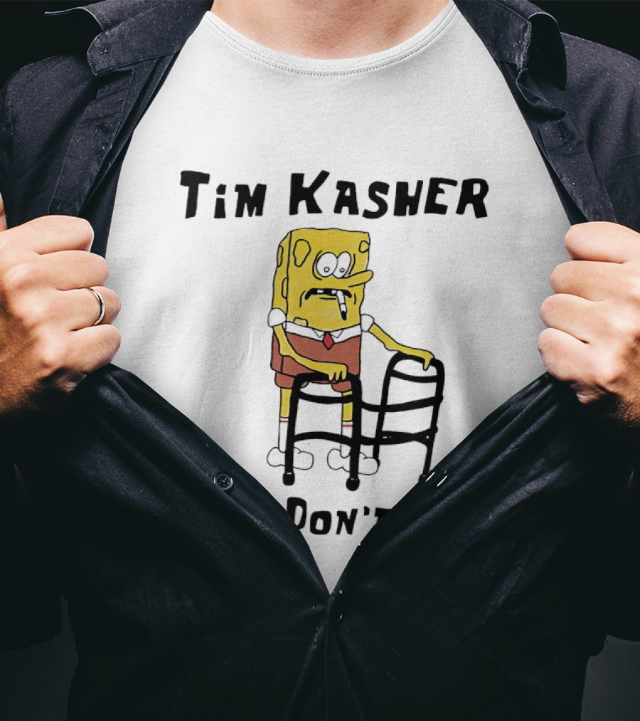 Tim Kasher Sponge SquarePants Cigarette Walker Hips Don't Lie T-Shirt