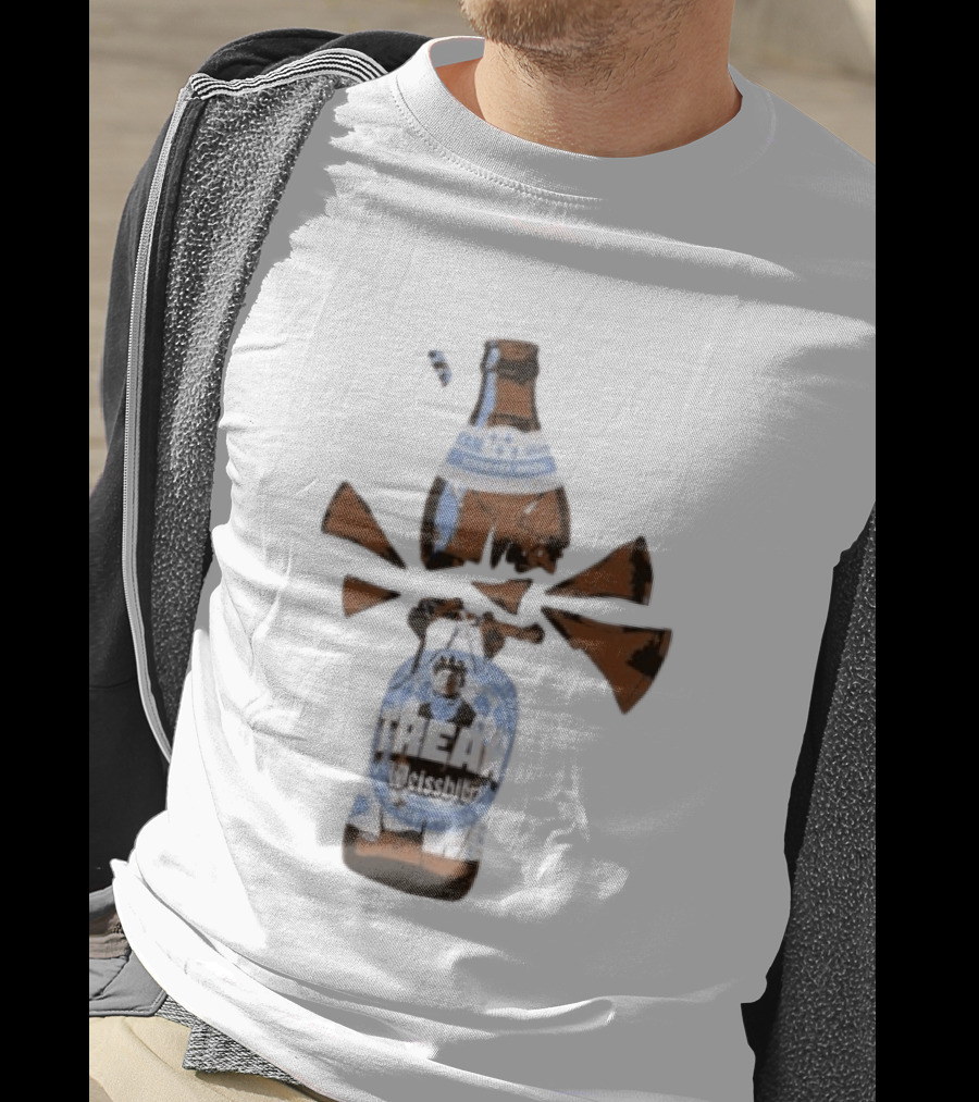 Tream Weissbier Vom Ersten Schluck Bis In Die Ewigkeit Schneider Weisse Exploding Beer Bottle T-Shirt