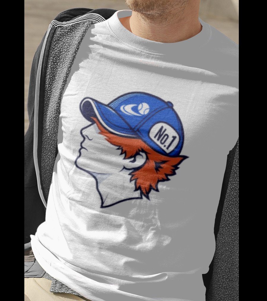 Jannik Sinner No 1 Fox Tennis ATP Player Iconic Cap T-Shirt