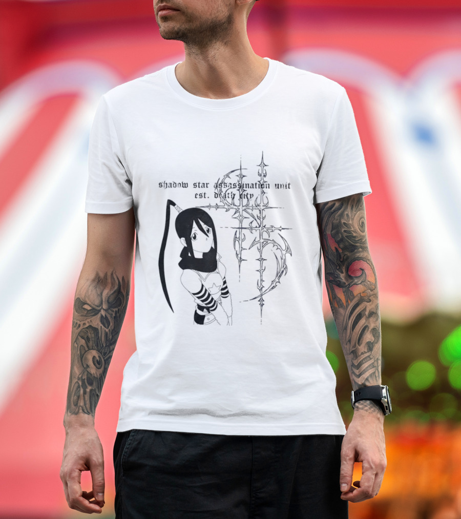Shadow Star Assassination Unit Est Death City Anime T-Shirt