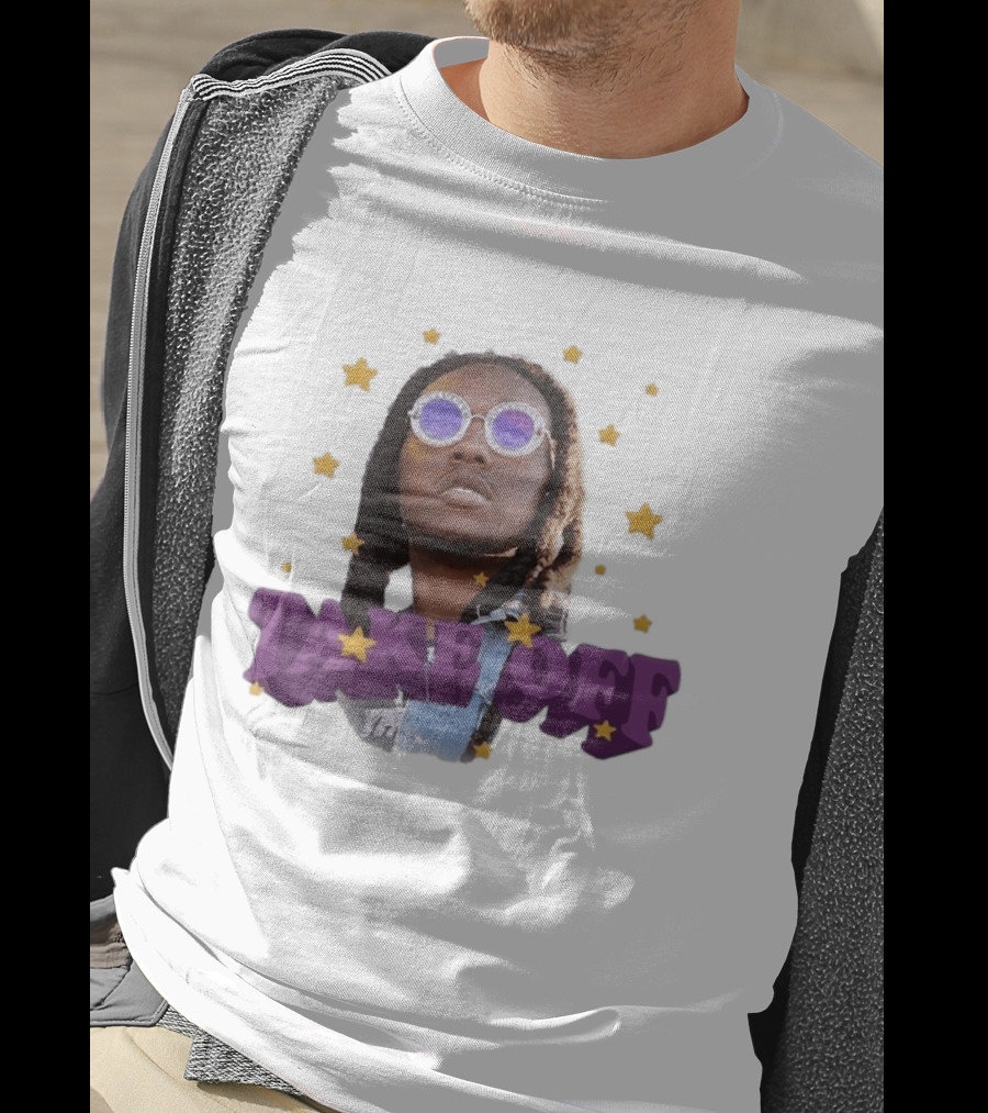 Take Off Girls Are Drugs Purple Stars T-Shirt
