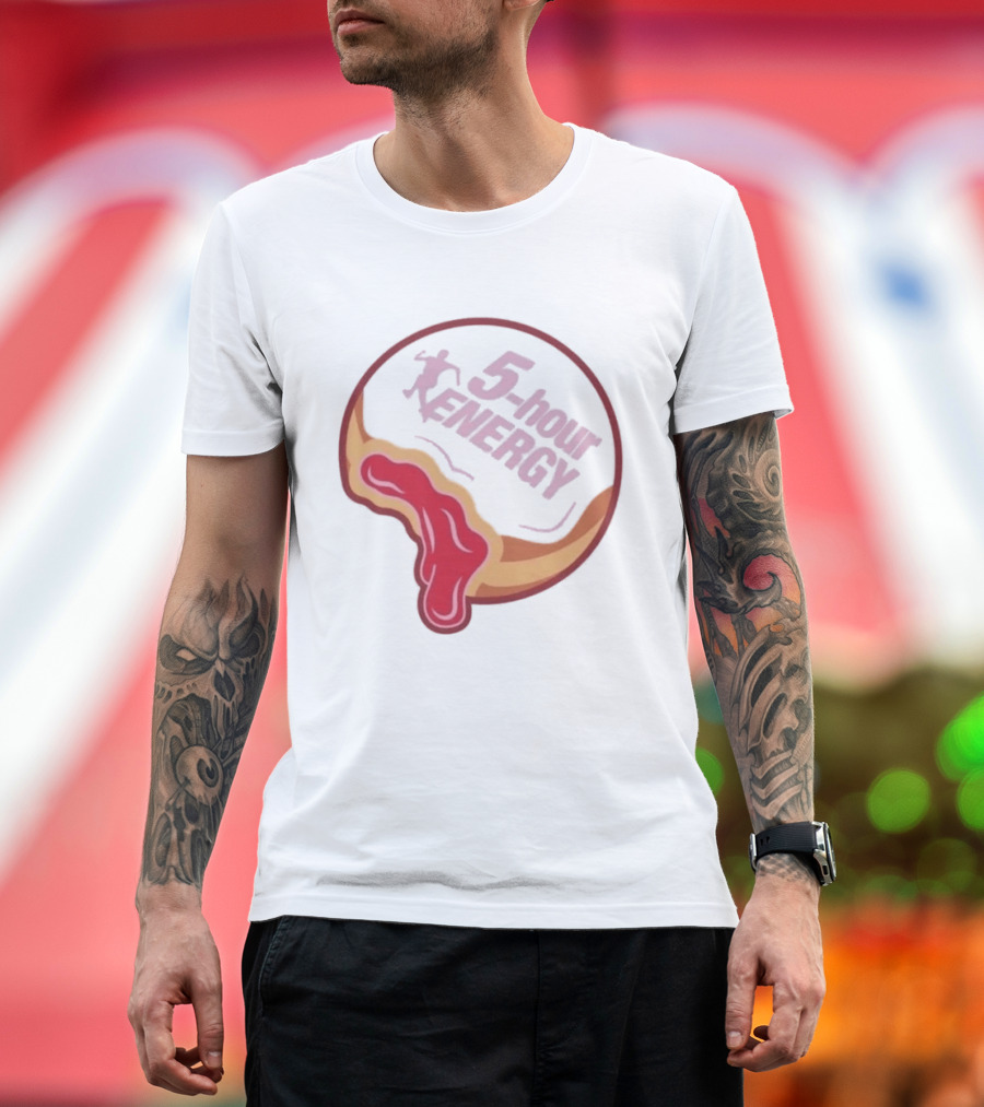 5 Hour Energy Jelly Donut T-Shirt