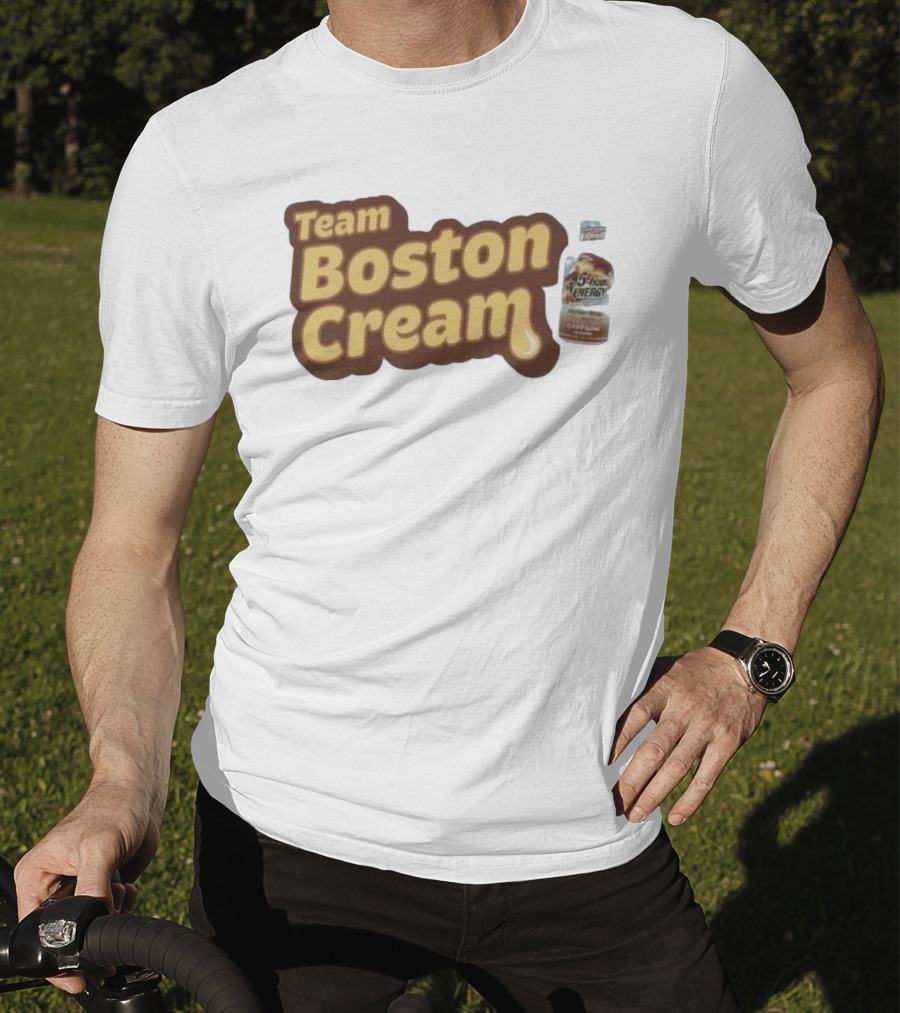 Team Boston Cream 5 Hour Energy Donut Caffeine T-Shirt