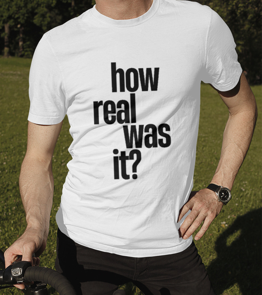 Asha Banks UK How Real Was It T-Shirt