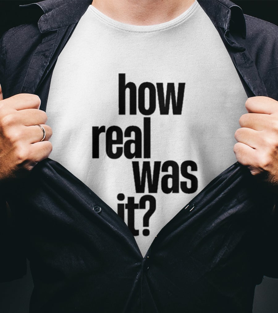 Asha Banks UK How Real Was It T-Shirt
