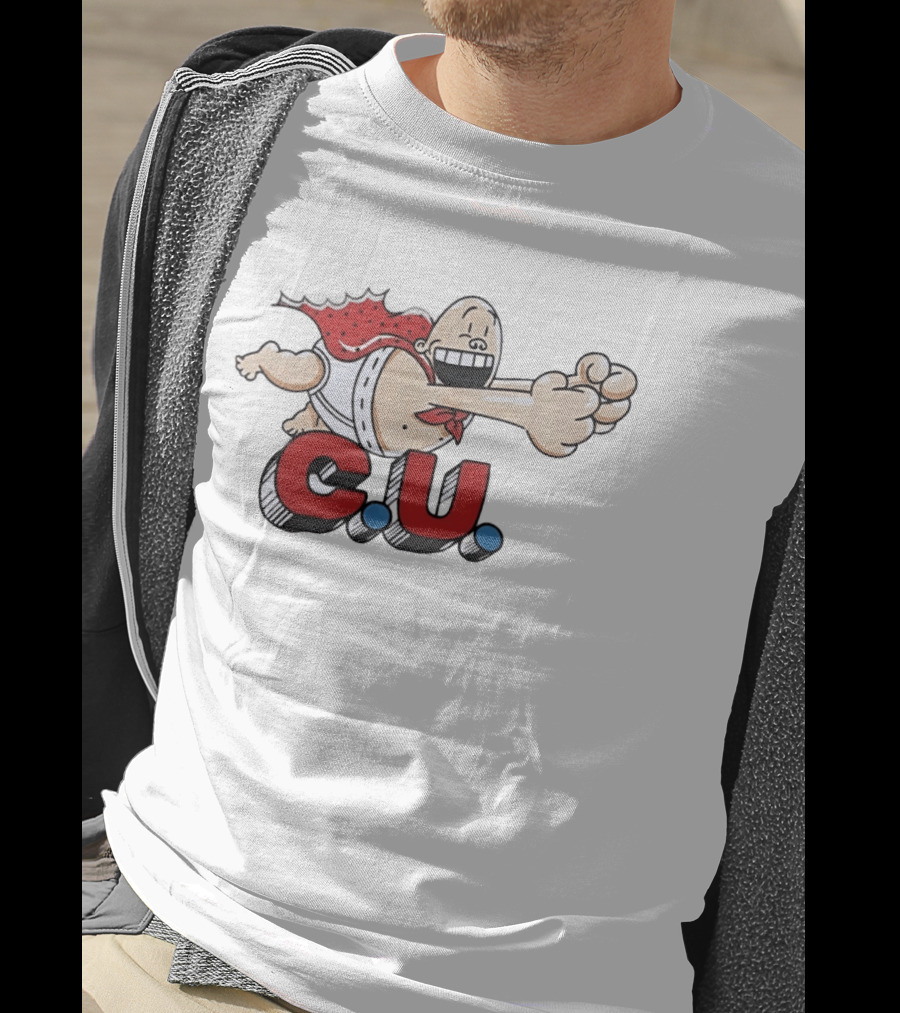 Captain Underpants CU Dav Pilkey Flying Hero T-Shirt