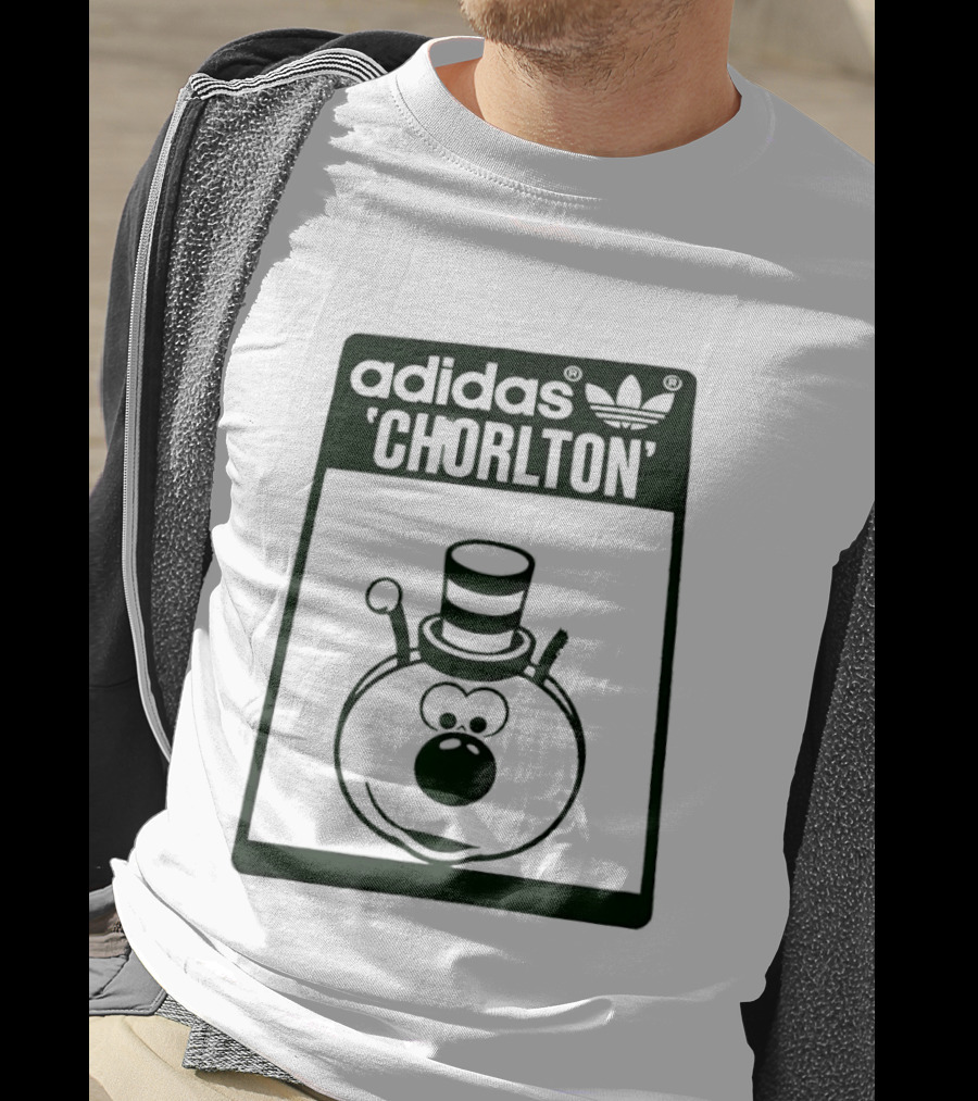 Adidas Chorlton Cartoon Character With Trefoil Top Hat T-Shirt