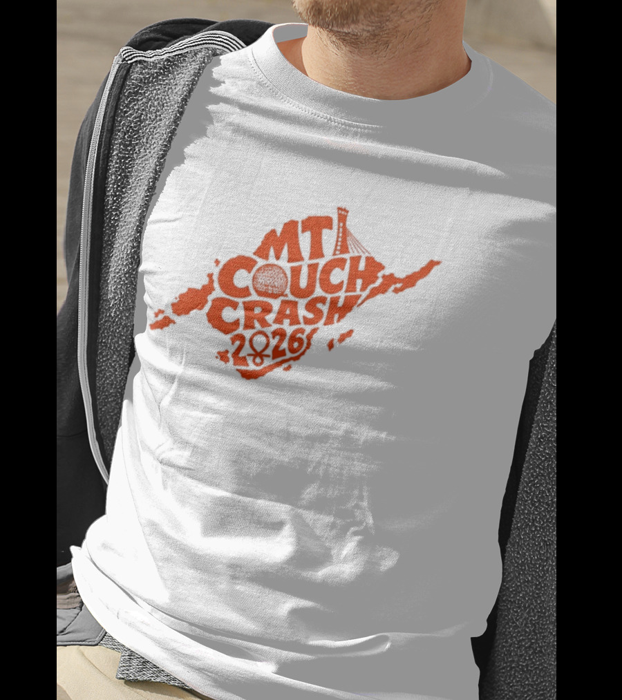 CMT Couch Crash 2026 Orange Island Map Radio Tower T-Shirt
