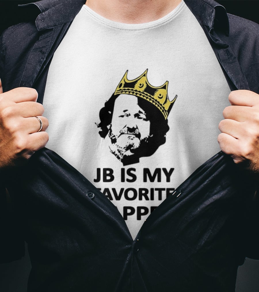 JB Is My Favorite Rapper King Crown Music T-Shirt
