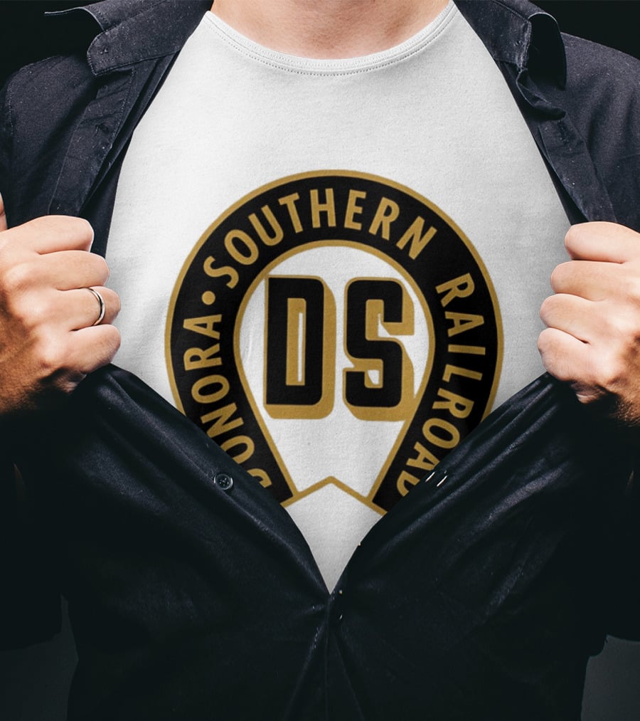 Donora Southern Railroad Horseshoe DS Monogram T-Shirt