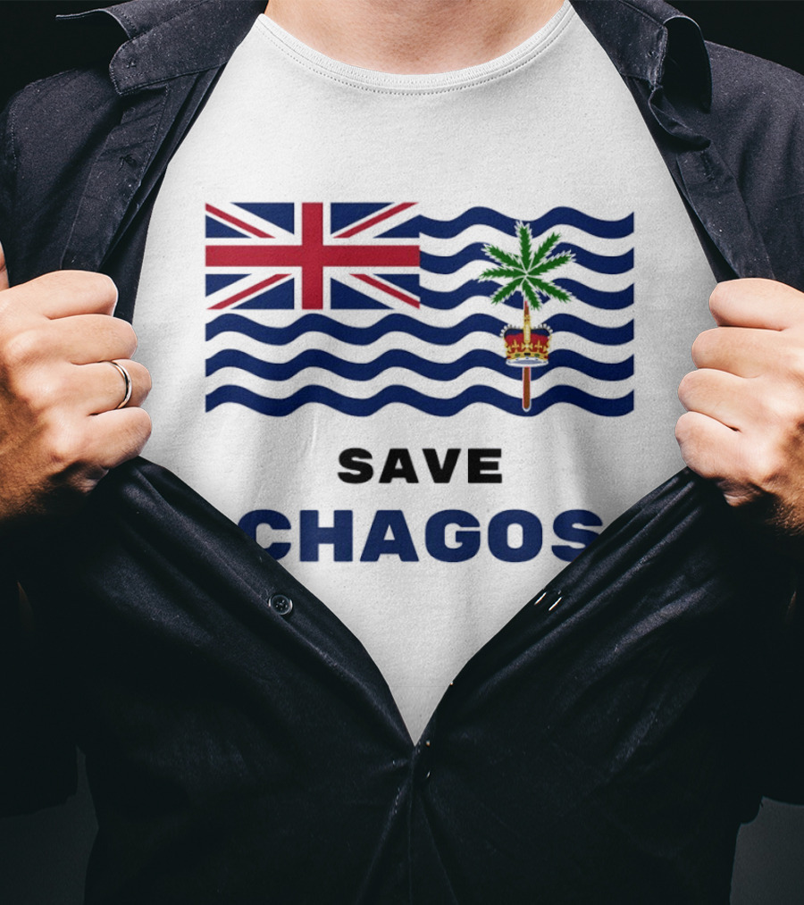Save Chagos British Indian Ocean Territory Flag Campaign T-Shirt