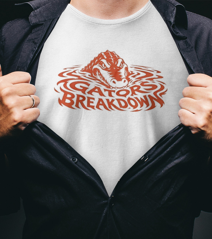 Florida Gators Breakdown Iconic Gator Head T-Shirt