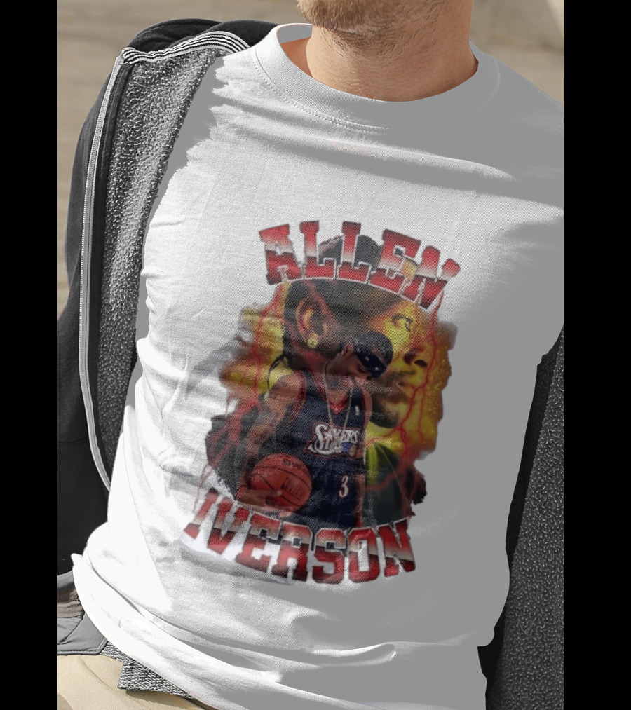 Allen Iverson Philadelphia 76ers Basketball Legend T-Shirt
