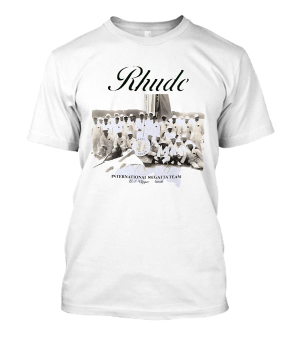 Rhude International Regatta Team US Virgin Islands Crew Photo T-Shirt