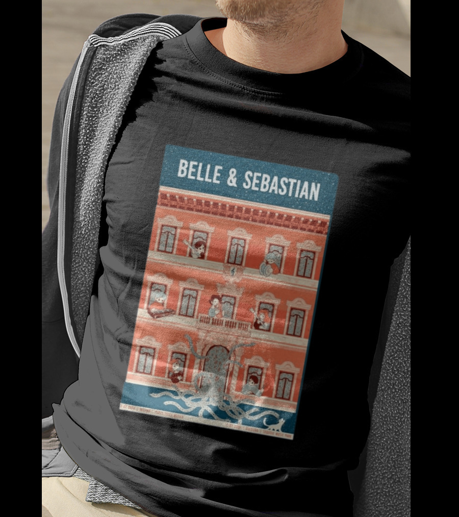Belle And Sebastian July 12 13 2026 Italy Milan Bologna Tour Parco Della Musica Sonic Music Park T-Shirt