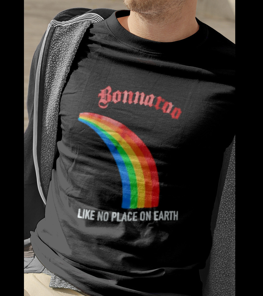 Bonnaroo Rainbow Like No Place On Earth Music Festival T-Shirt