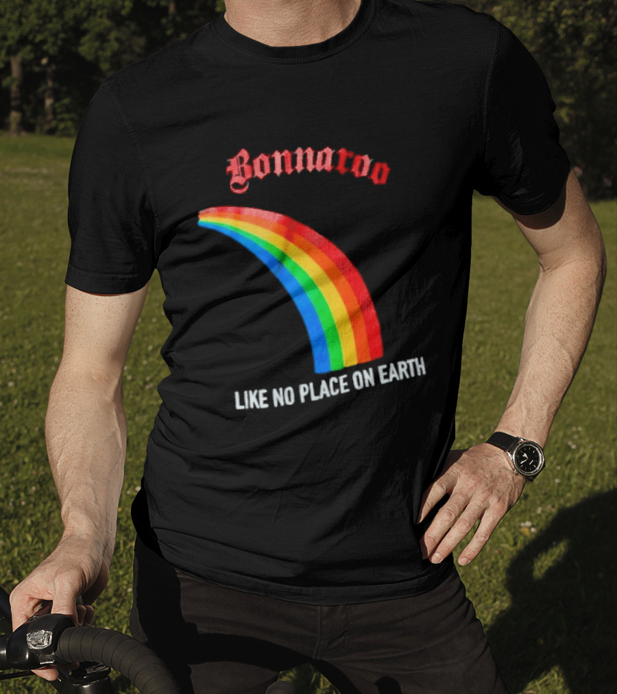 Bonnaroo Rainbow Like No Place On Earth Music Festival T-Shirt