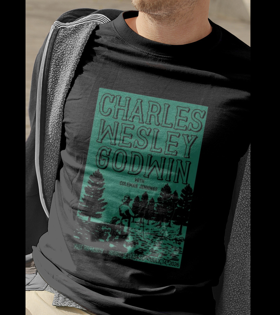 Charles Wesley Godwin Sioux Falls July 14 2026 The District With Coleman Jennings T-Shirt
