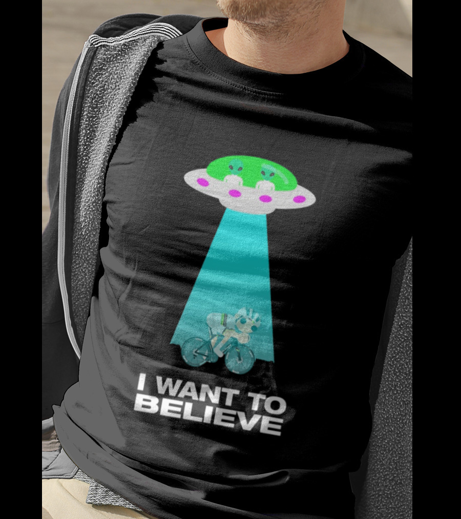 Colnago Cyclist UFO I Want To Believe Cycling T-Shirt