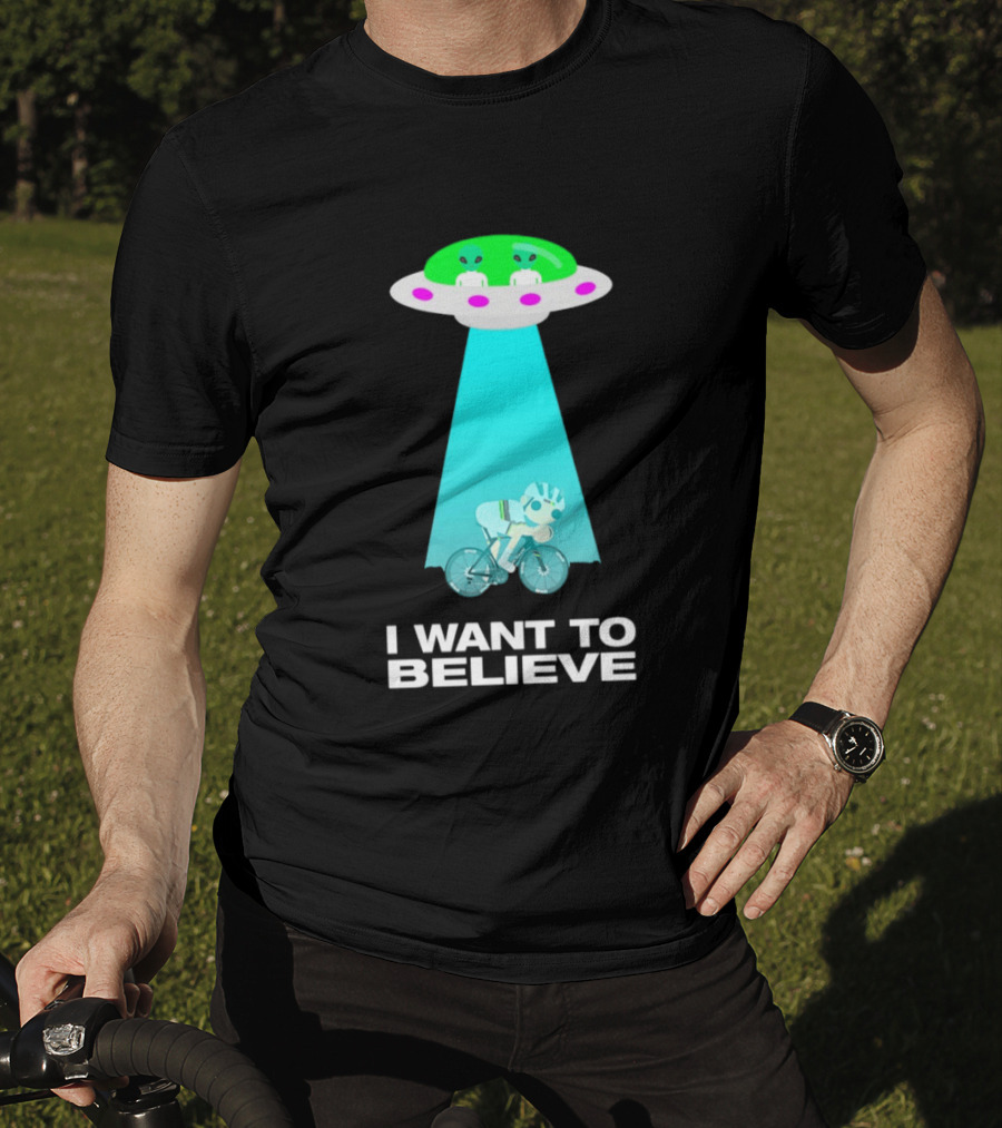 Colnago Cyclist UFO I Want To Believe Cycling T-Shirt