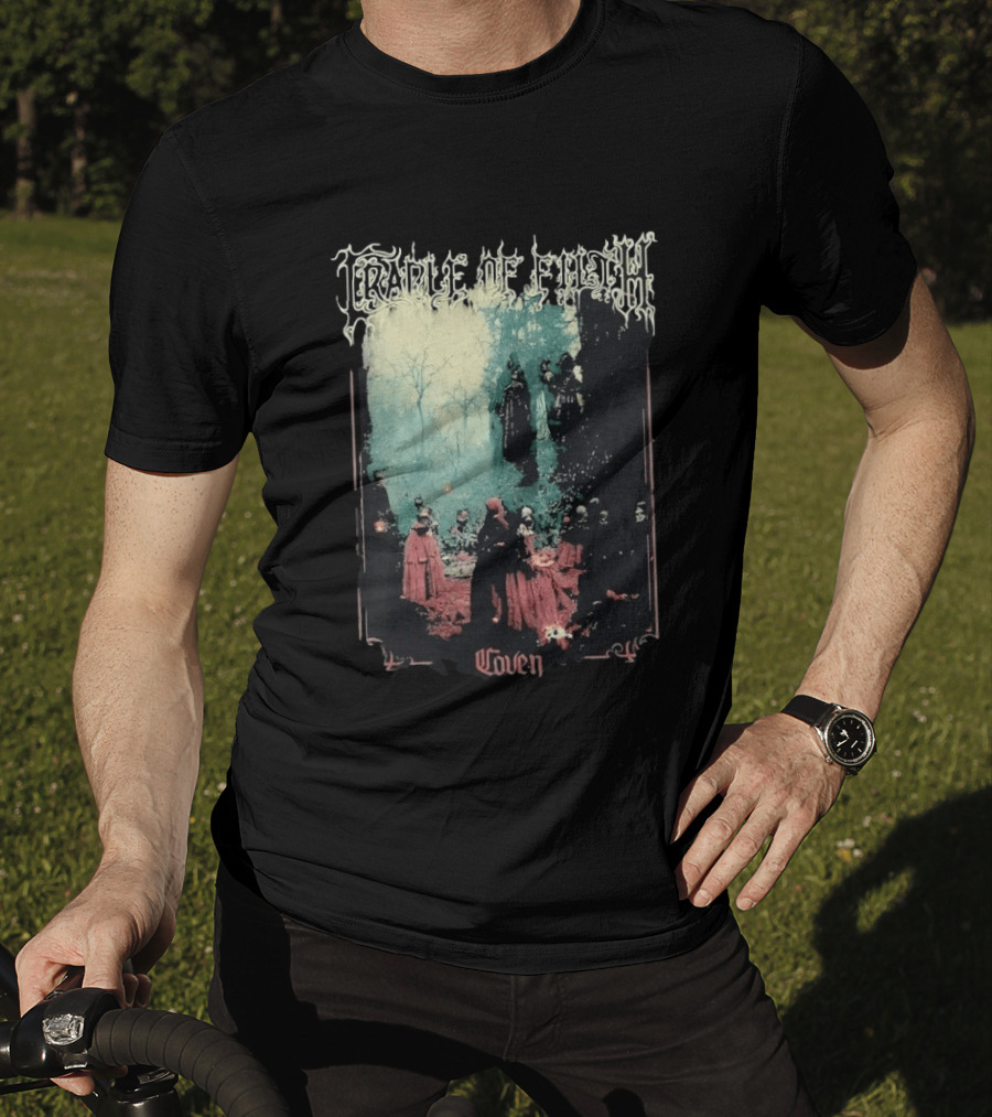 Cradle Of Filth Coven Gothic Gathering Under Moonlit Trees T-Shirt
