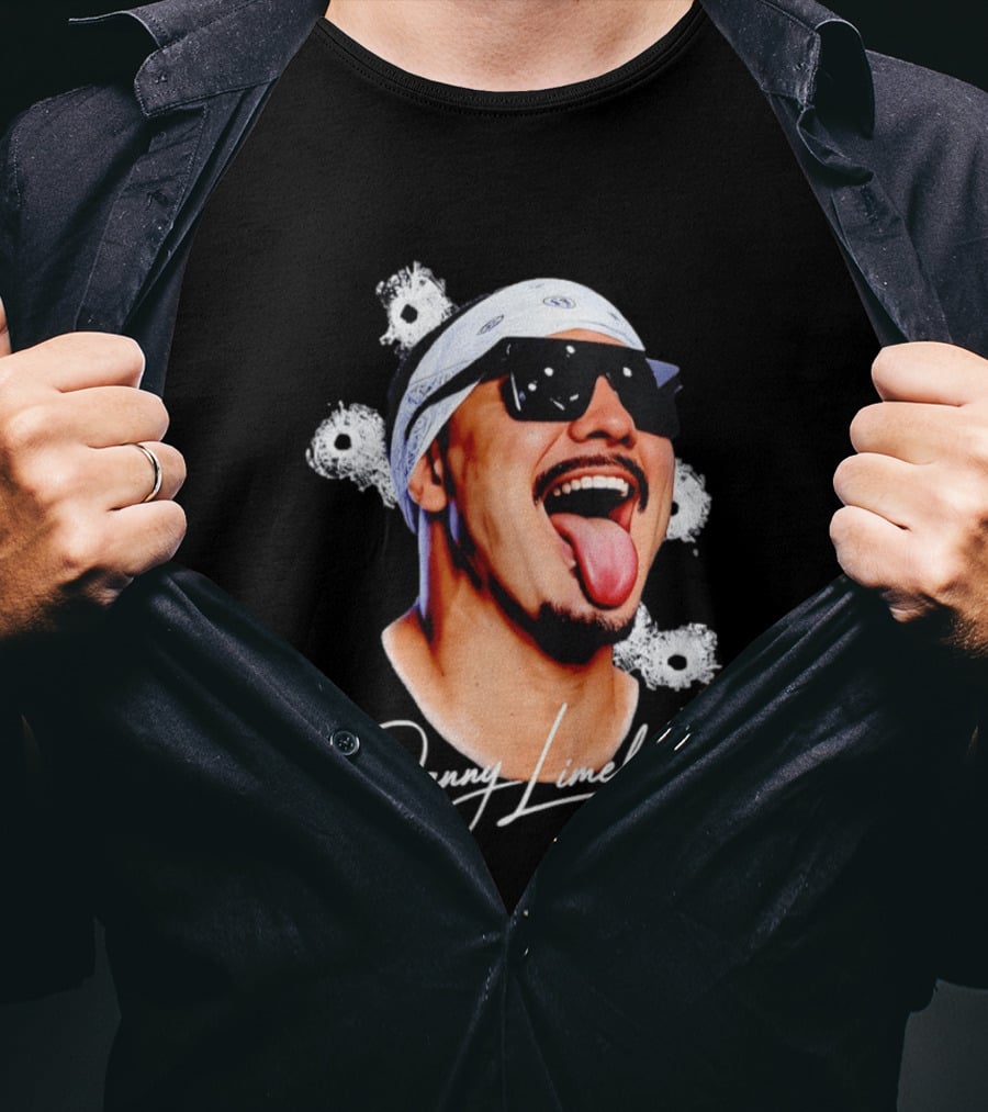 Danny Limelight Wrestling AEW Bandana And Sunglasses T-Shirt