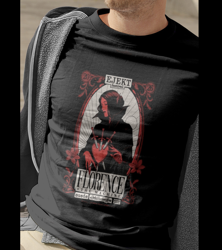 Ejekt Festival Florence The Machine Suede Holly Humberstone 2026 T-Shirt