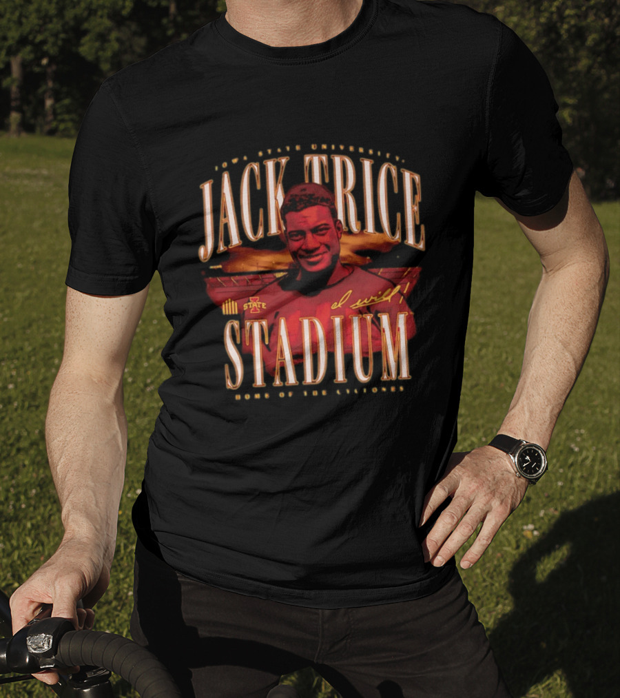 Jack Trice Iowa State Stadium El Will Cyclones T-Shirt