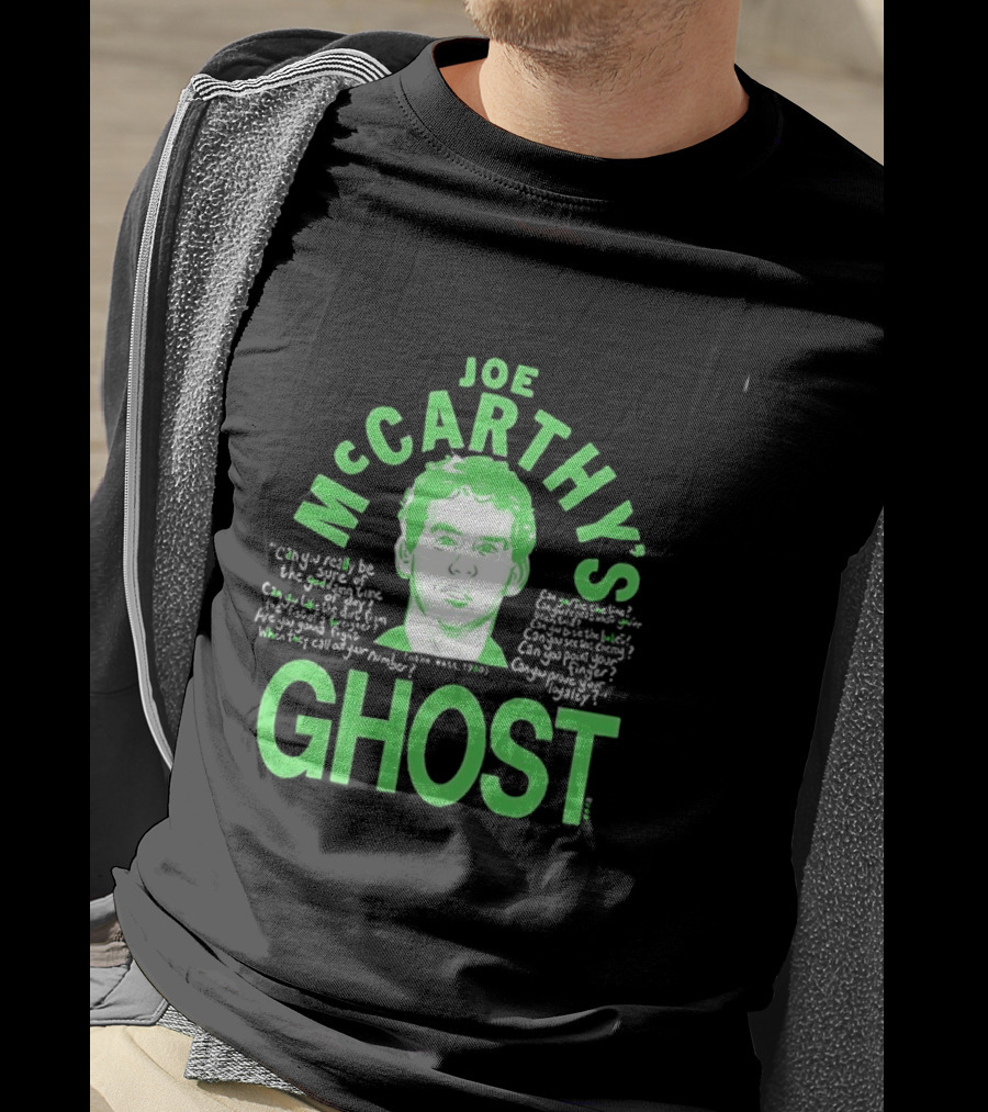 Joe McCarthy's Ghost Mike Watt 1980 Minutemen Punk Rock T-Shirt