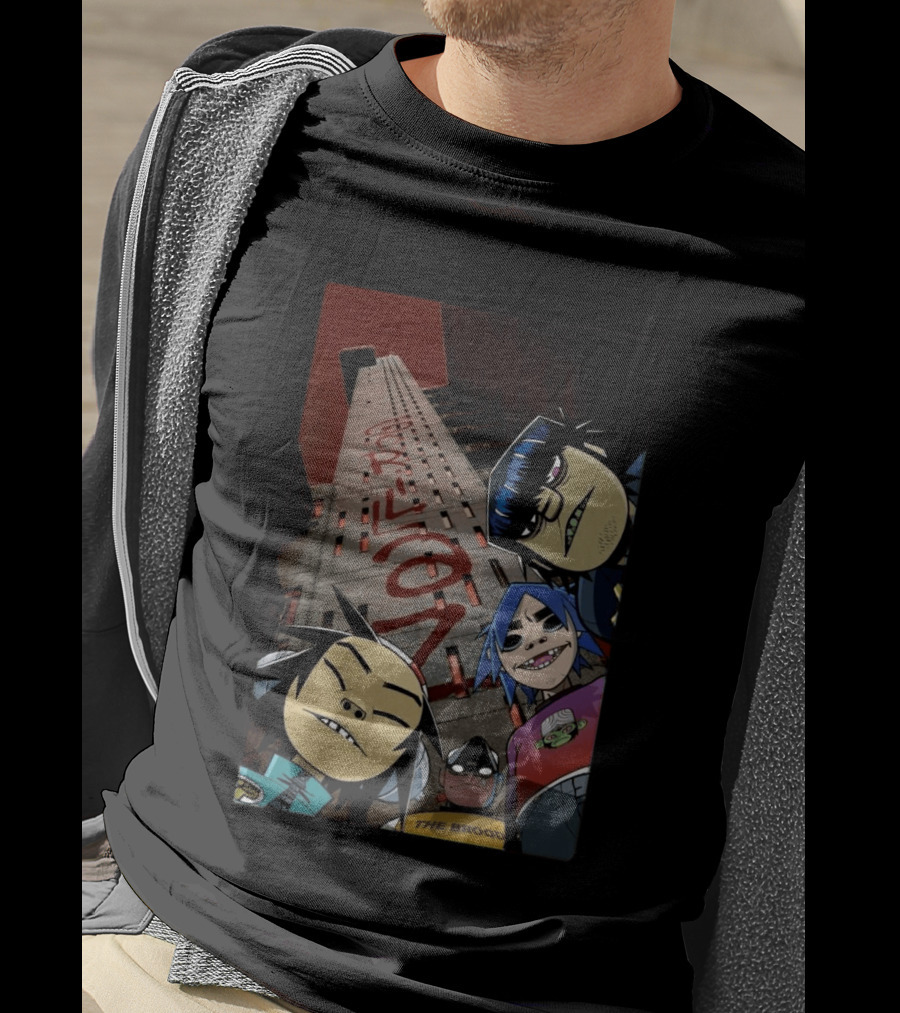 GORILLAZ Trellick Tower Characters The Brood T-Shirt