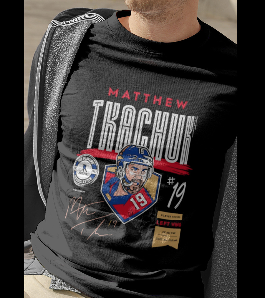 Matthew Tkachuk No19 Florida Panthers Left Wing Hockey Player T-Shirt