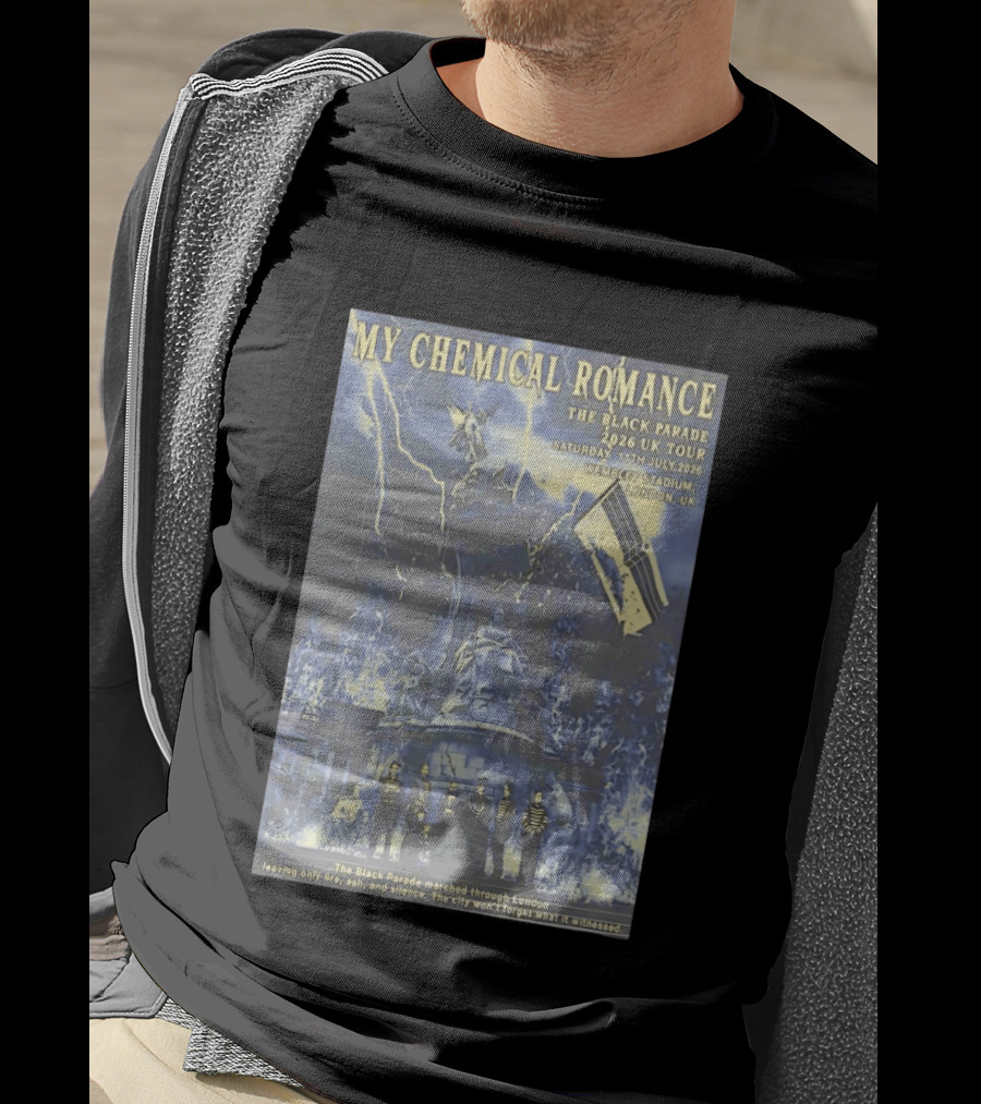 My Chemical Romance Black Parade 2026 UK Tour Wembley Stadium London T-Shirt