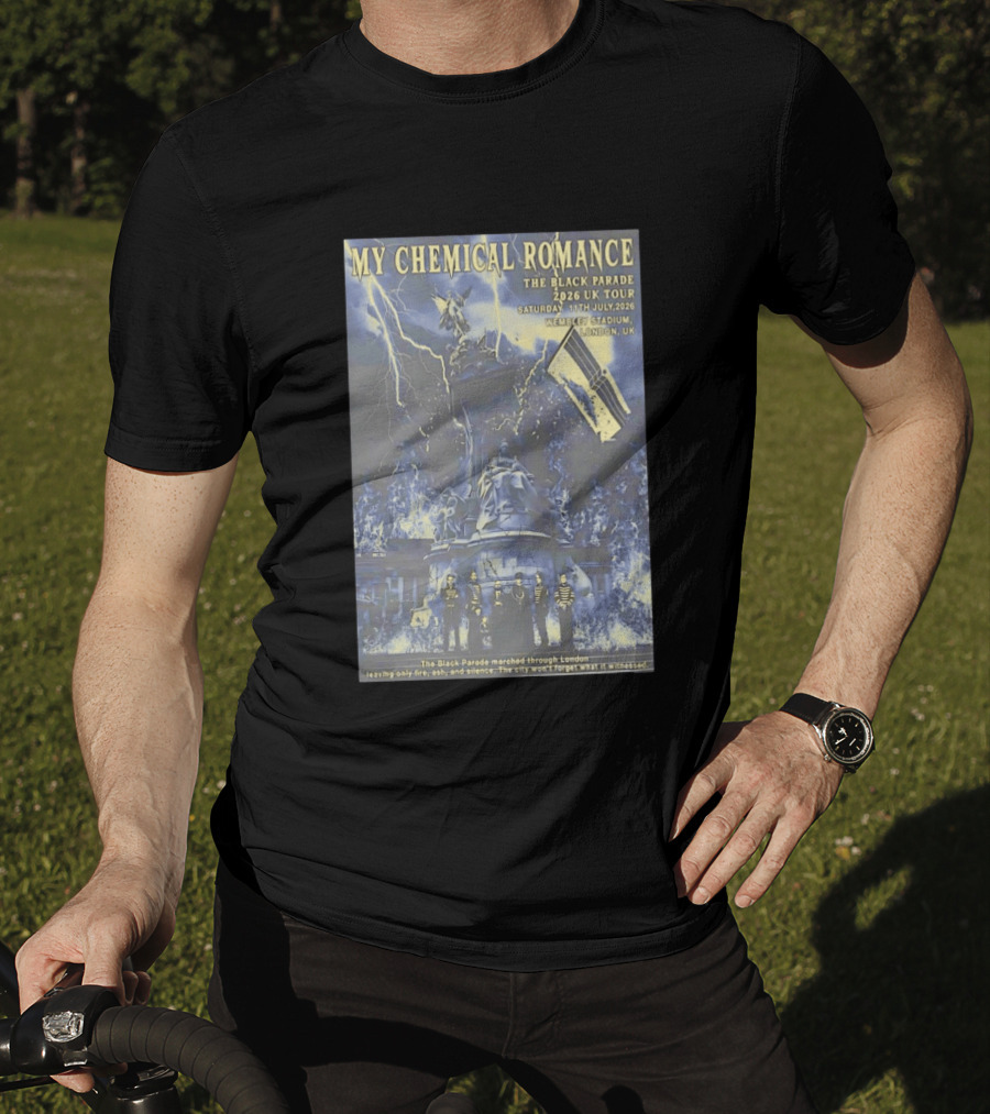My Chemical Romance Black Parade 2026 UK Tour Wembley Stadium London T-Shirt