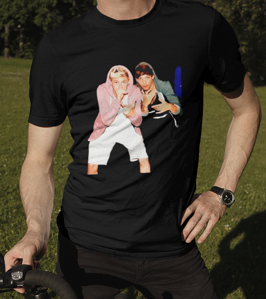 Niall Horan Louis Tomlinson One Direction Pose T-Shirt