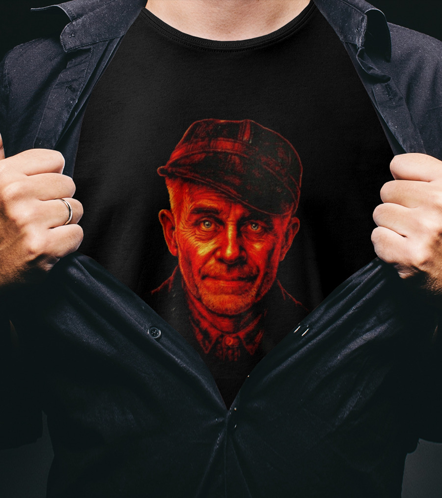 Old Man Artistic Vintage Cap T-Shirt