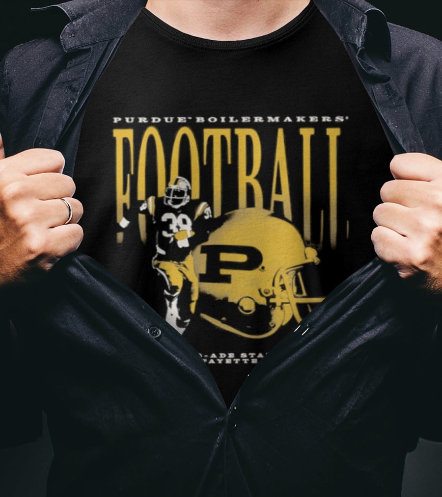 Purdue Boilermakers Football Ross Ade Stadium West Lafayette Indiana T-Shirt