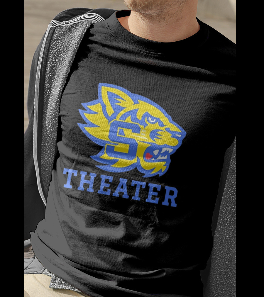 Sweetwater High School Theater Wildcat Head S T-Shirt