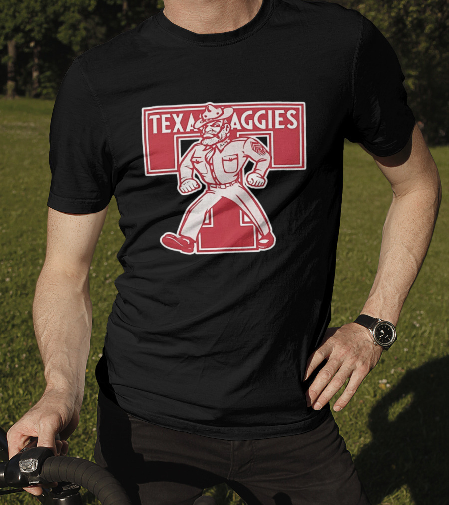 Texas Aggies Reveille Station Old Sarge AMT T-Shirt