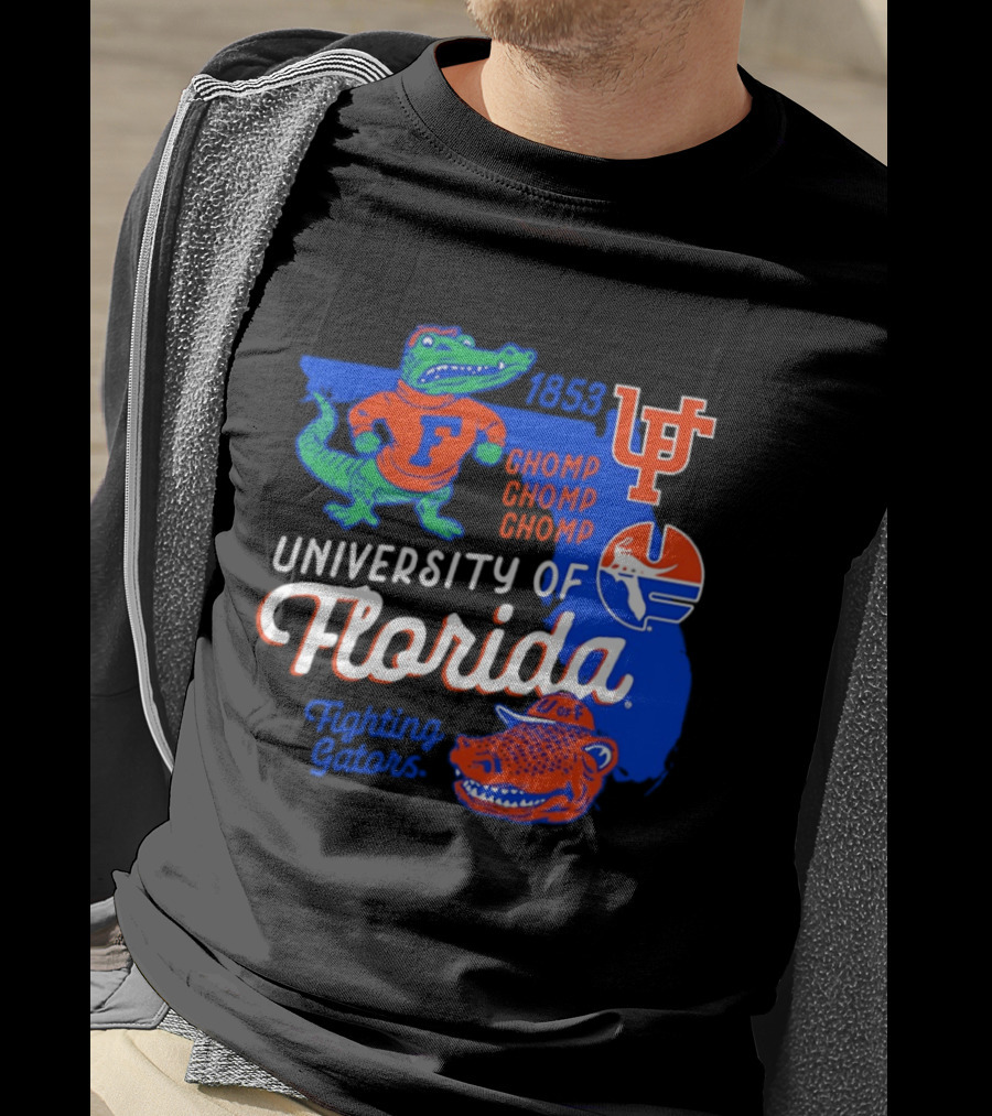 University Of Florida Fighting Gators Chomp Chomp Chomp 1986 U Of F T-Shirt