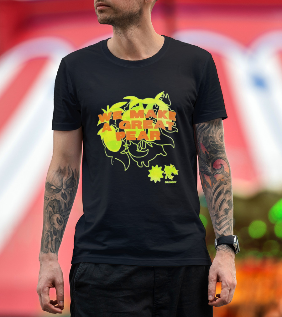 We Make A Great Pear 90s Neon T-Shirt
