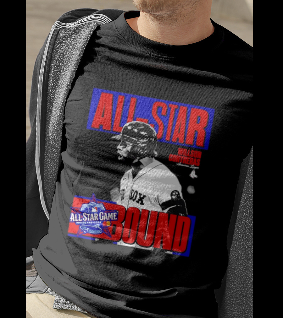 All Star Bound 2024 Willson Contreras Texas American League T-Shirt