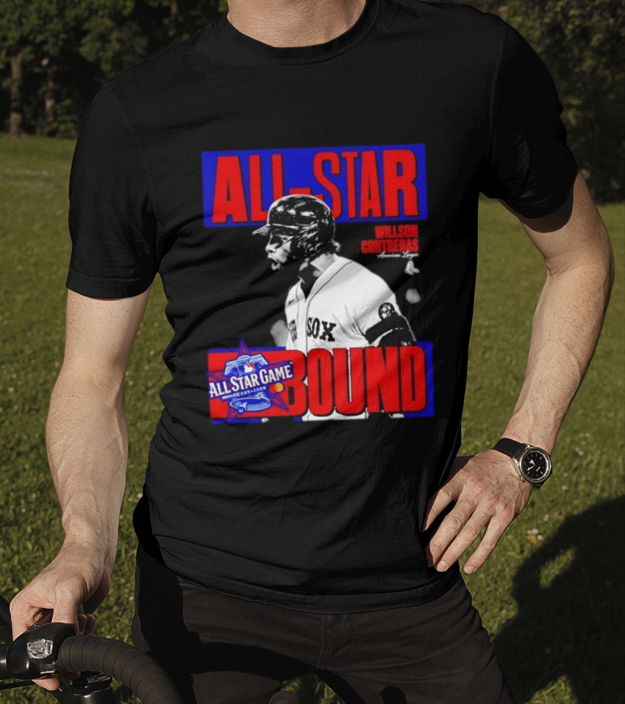 All Star Bound 2024 Willson Contreras Texas American League T-Shirt