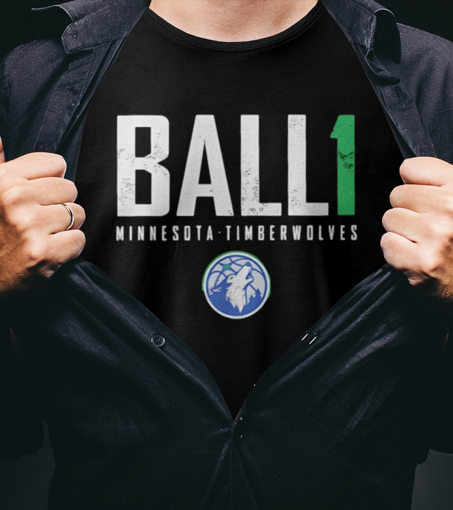 Minnesota Timberwolves LaMelo Ball 1 Basketball T-Shirt