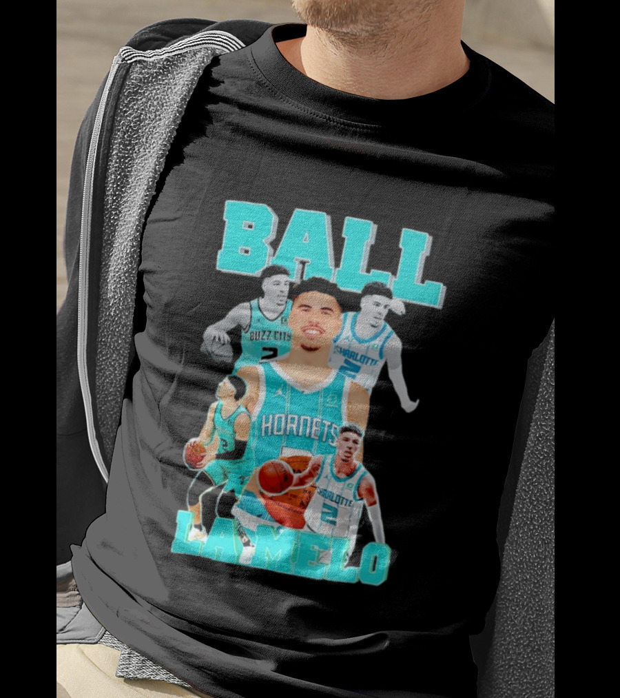 LaMelo Ball Hornets Buzz City Charlotte NBA T-Shirt