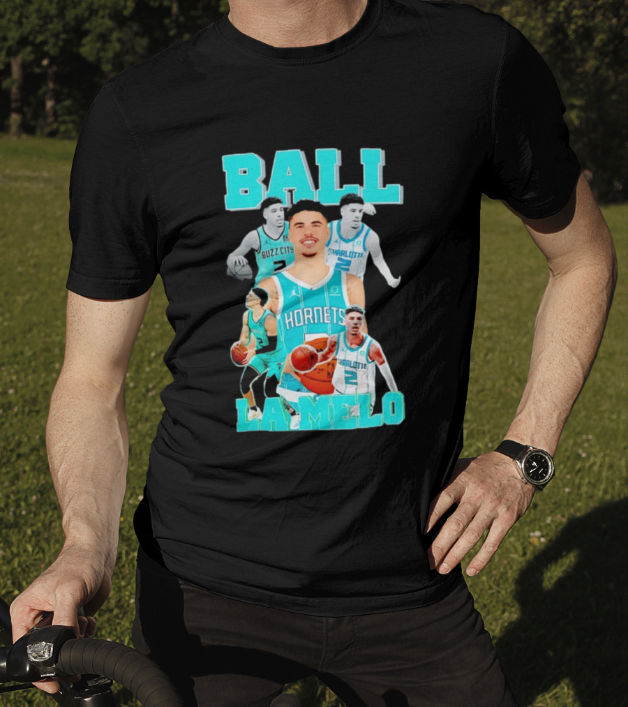 LaMelo Ball Hornets Buzz City Charlotte NBA T-Shirt